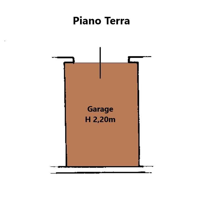 Planimetria box auto