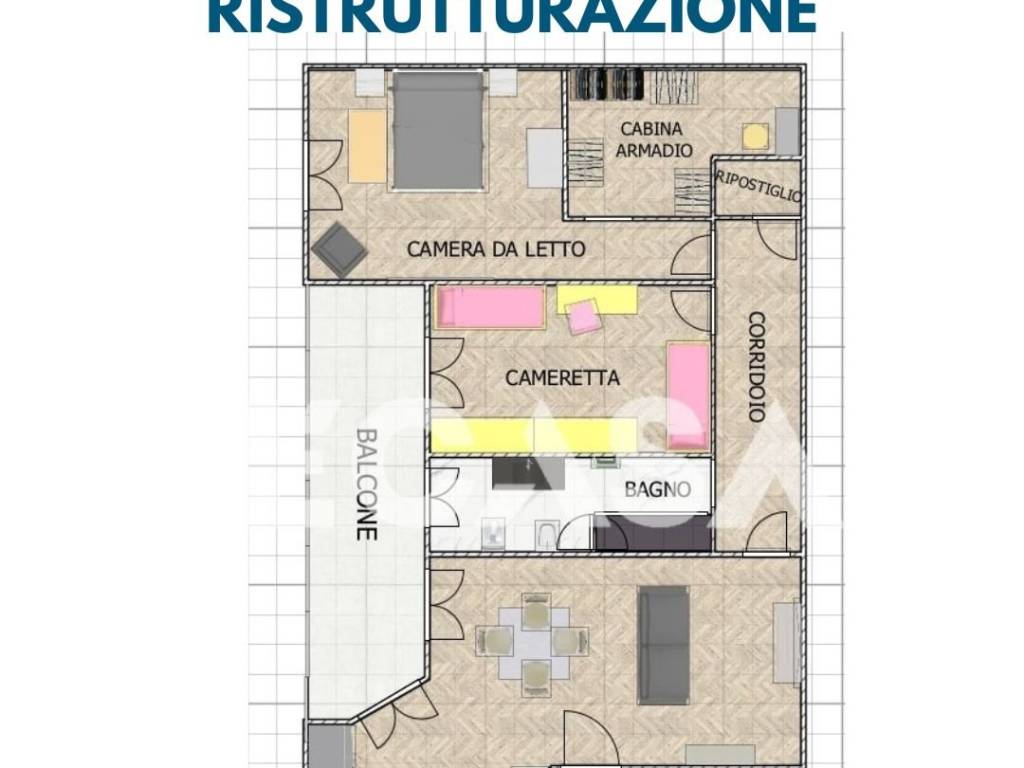 Ipotetico progetto di ristrutturazione