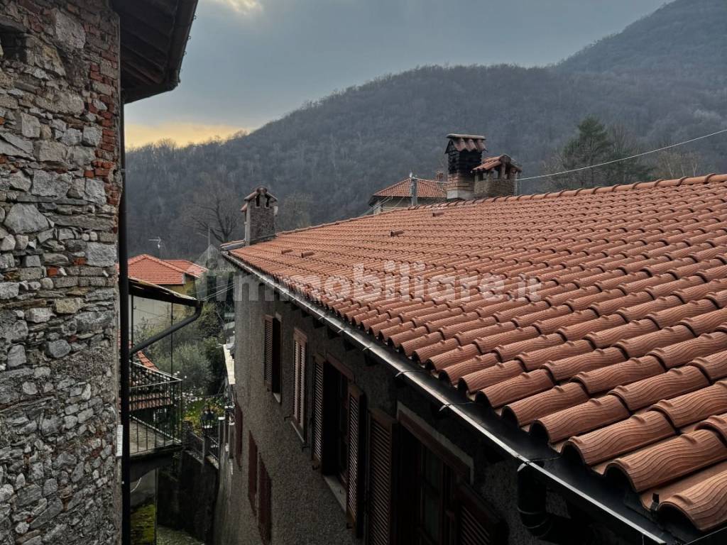 Vista dal balcone