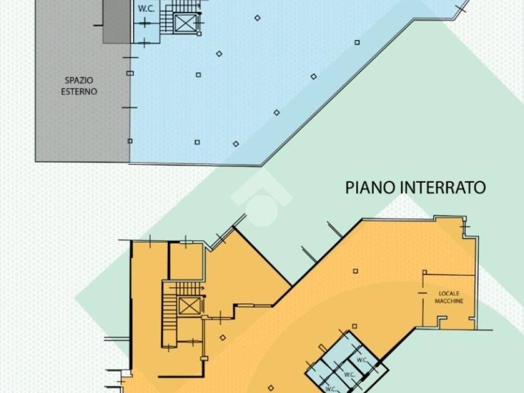 Planimetria negozio Pregnana M.se