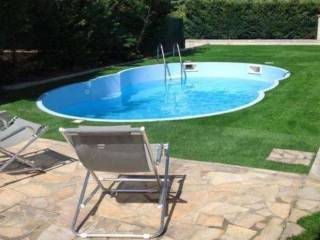 giardino piscina