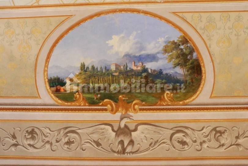 castello affresco mansion immobiliare