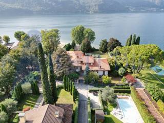 Foto - Vendita villa con giardino, Abbadia Lariana, Lago di Como