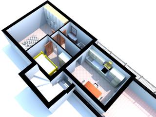 Rendering 3D interno