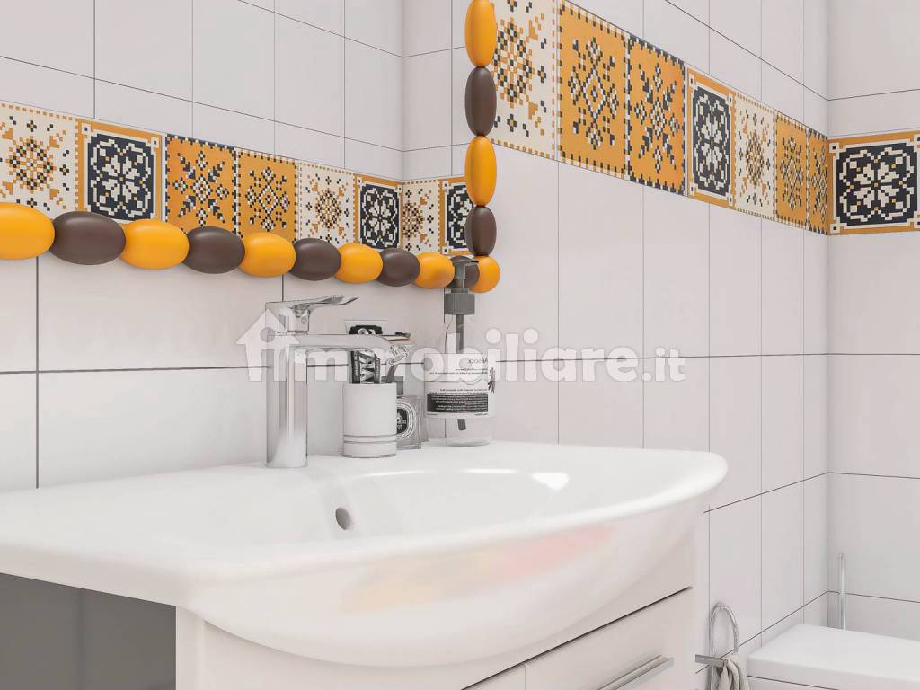 Rendering bagno secondario