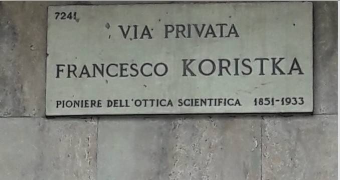 insegna della Via