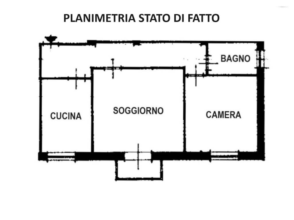 Planimetria stato di fatto