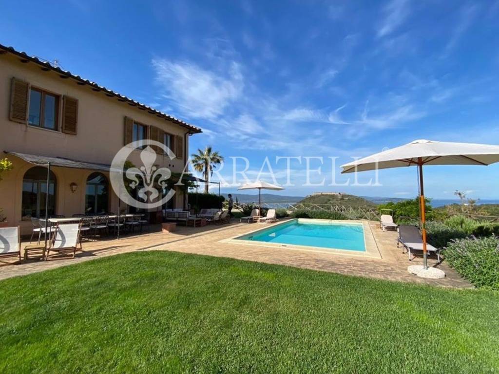 Villa con Piscina a Porto Ercole