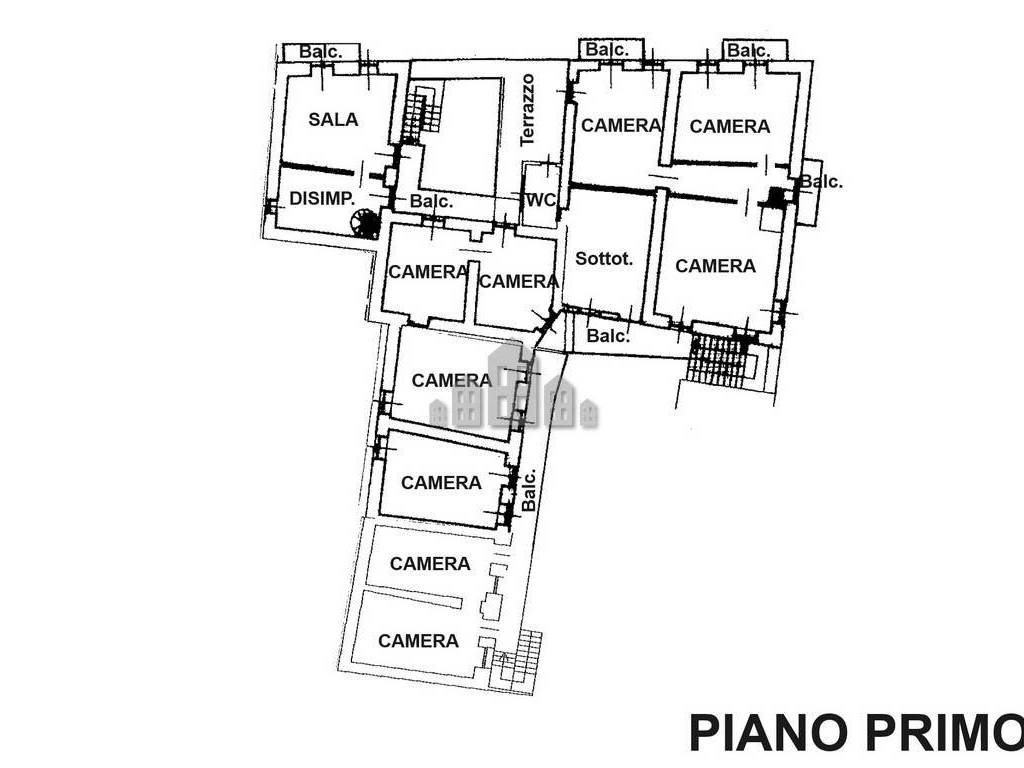 Planimetria primo piano