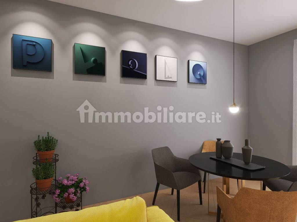 render zona giorno