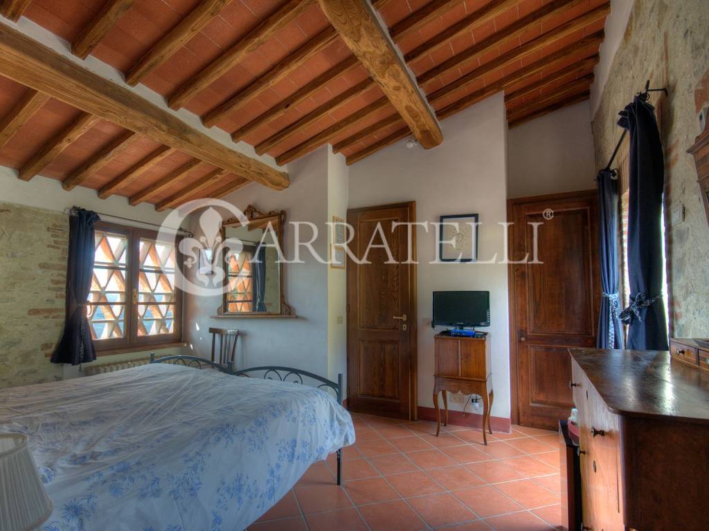 Casale con piscina nel Chianti