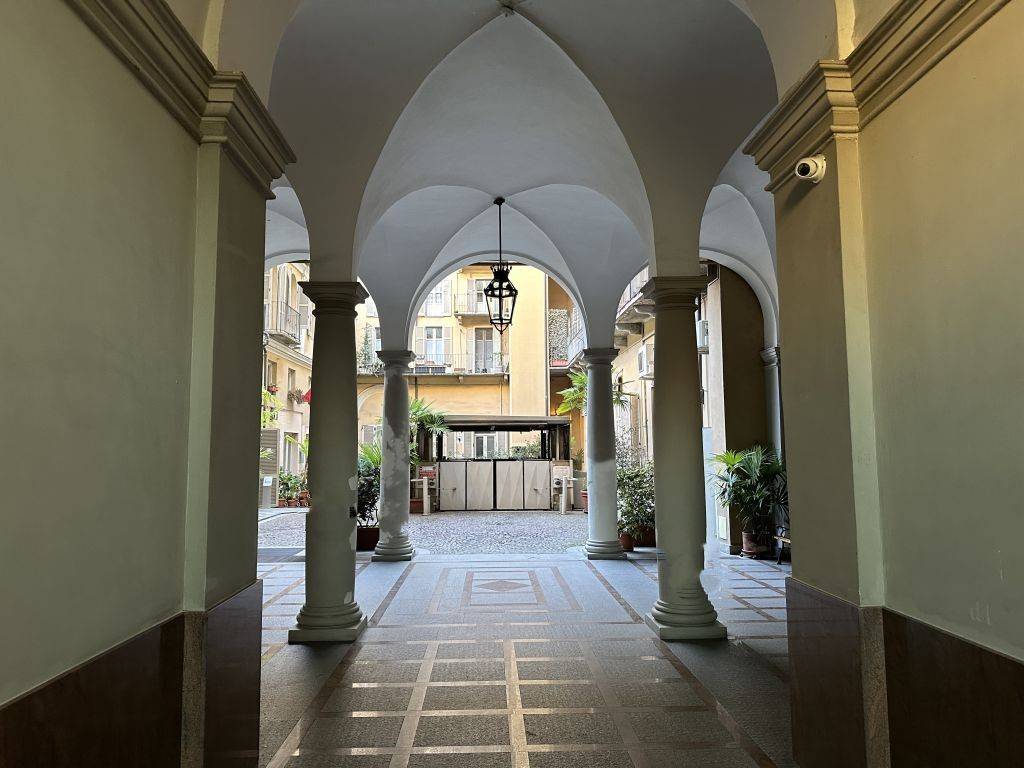 accesso al cortile