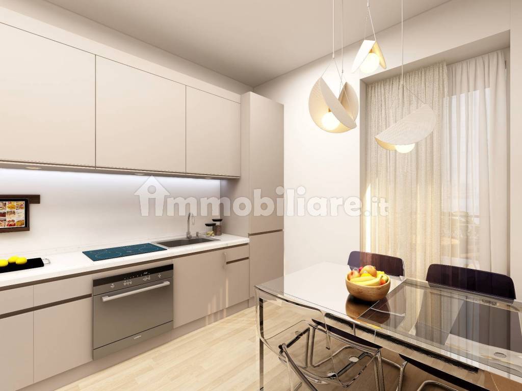 Render angolo cottura