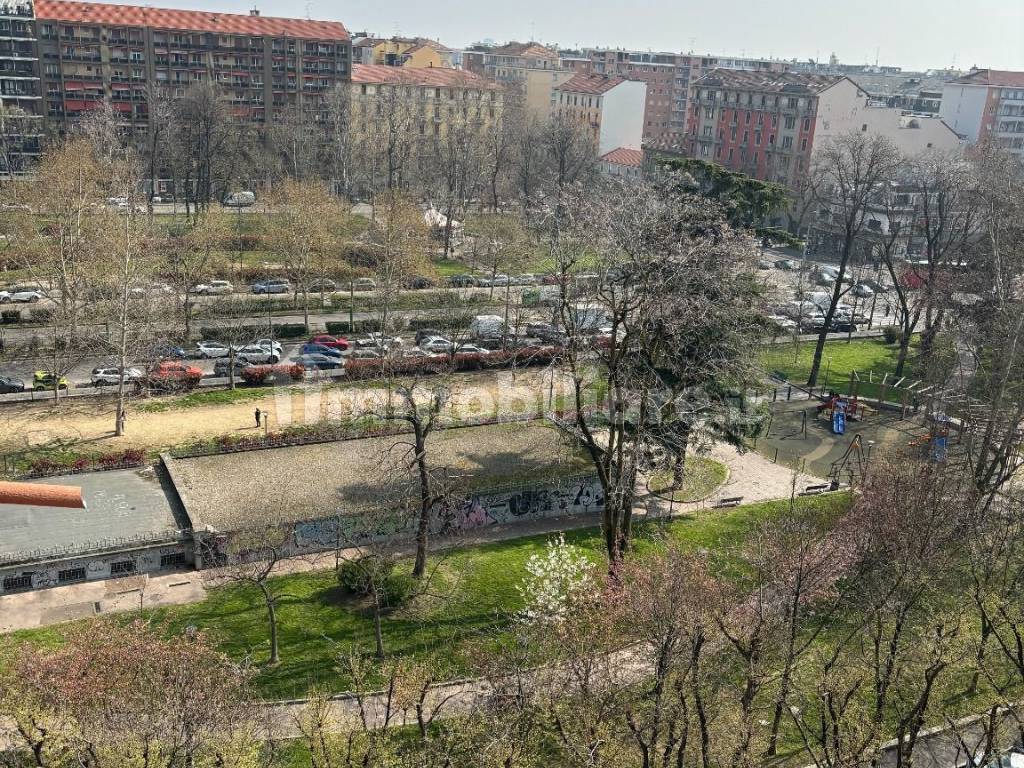 vista balcone soggiorno