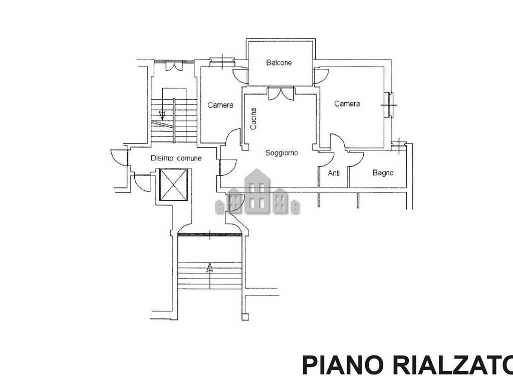 planimetria piano rialzato