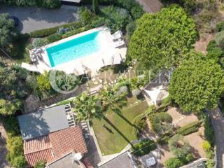 villa con piscina all argentario