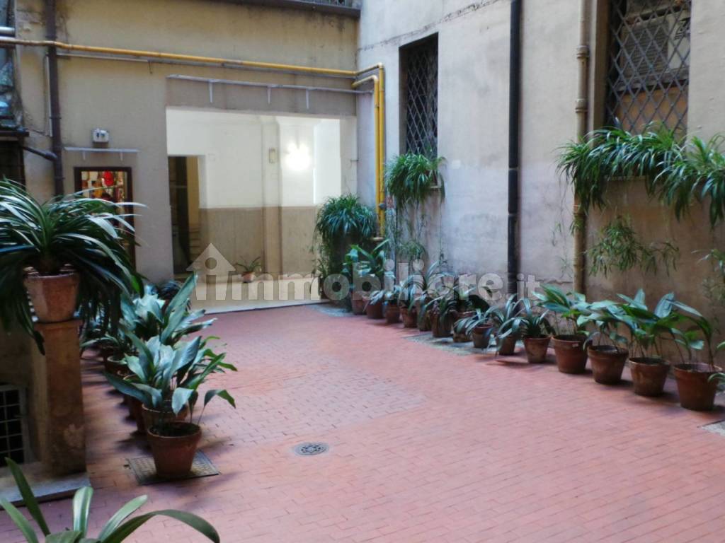 Cortile condominiale