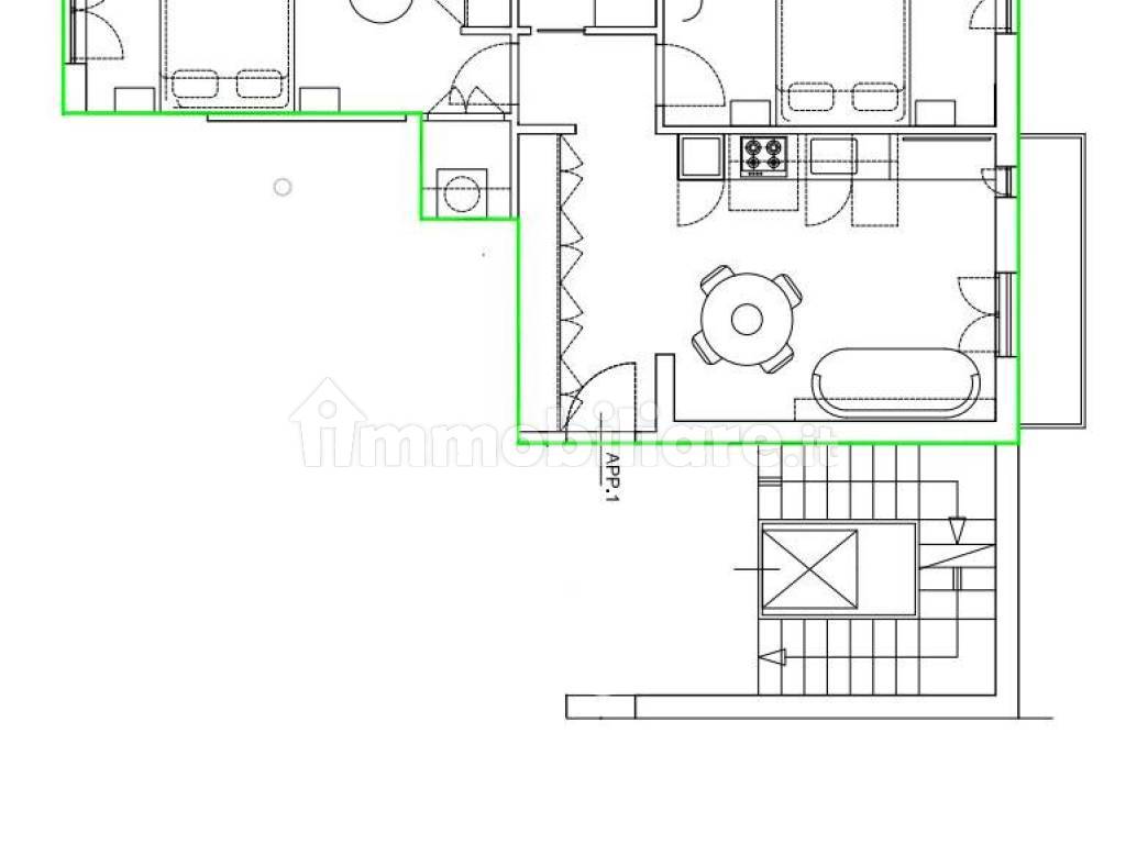 Planimetria appartamento 1