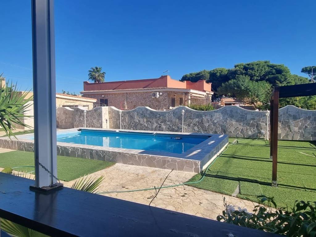 vista piscina