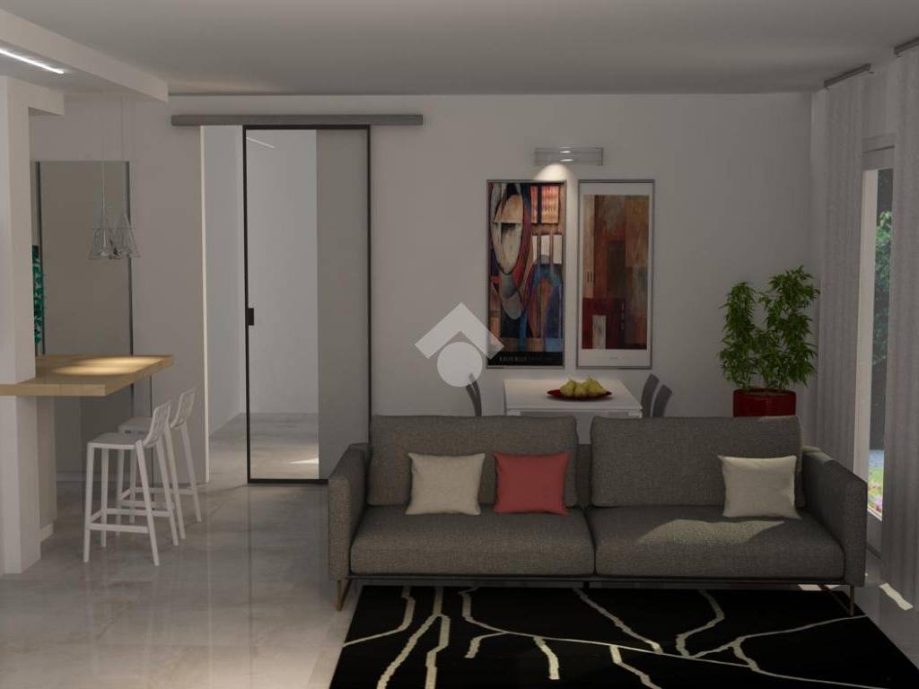 RENDER CUCINA/SOGGIORNO