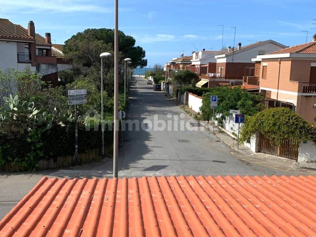 Vista balcone camera