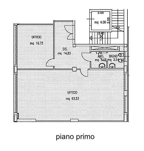 rif 3010 savignano   ufficio 100 mq plan1