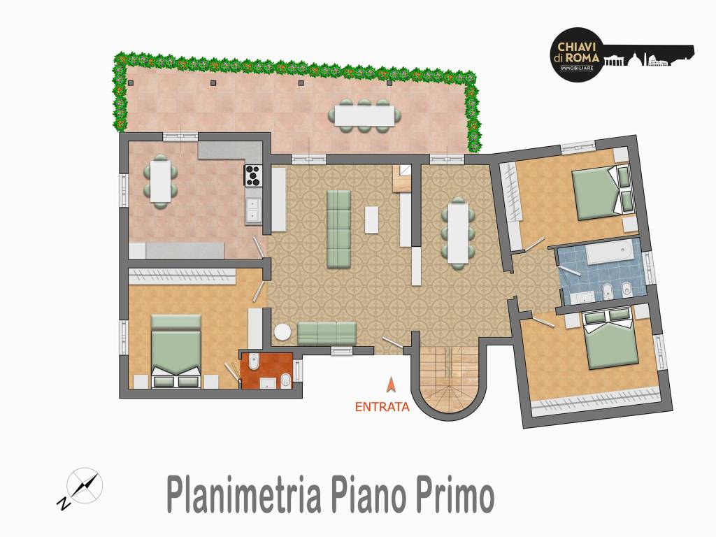 Planimetria Piano Primo