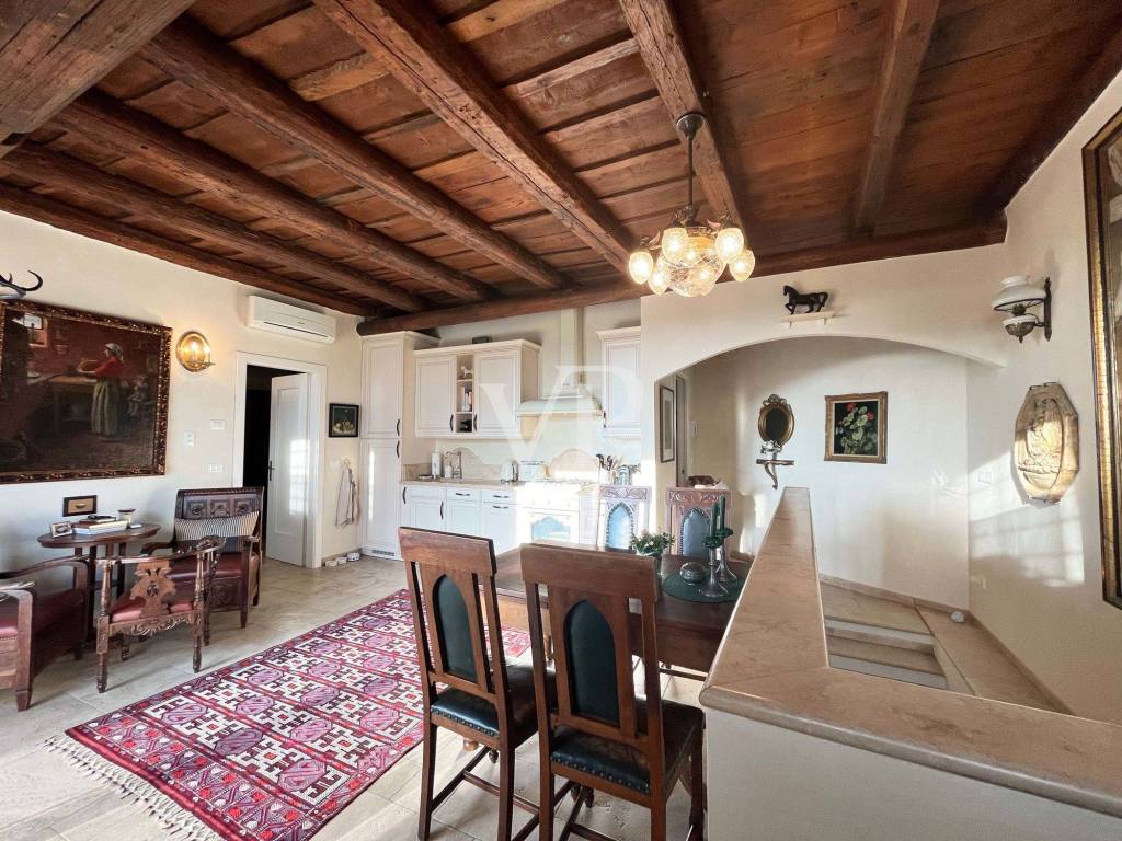 Living area with Kitchen