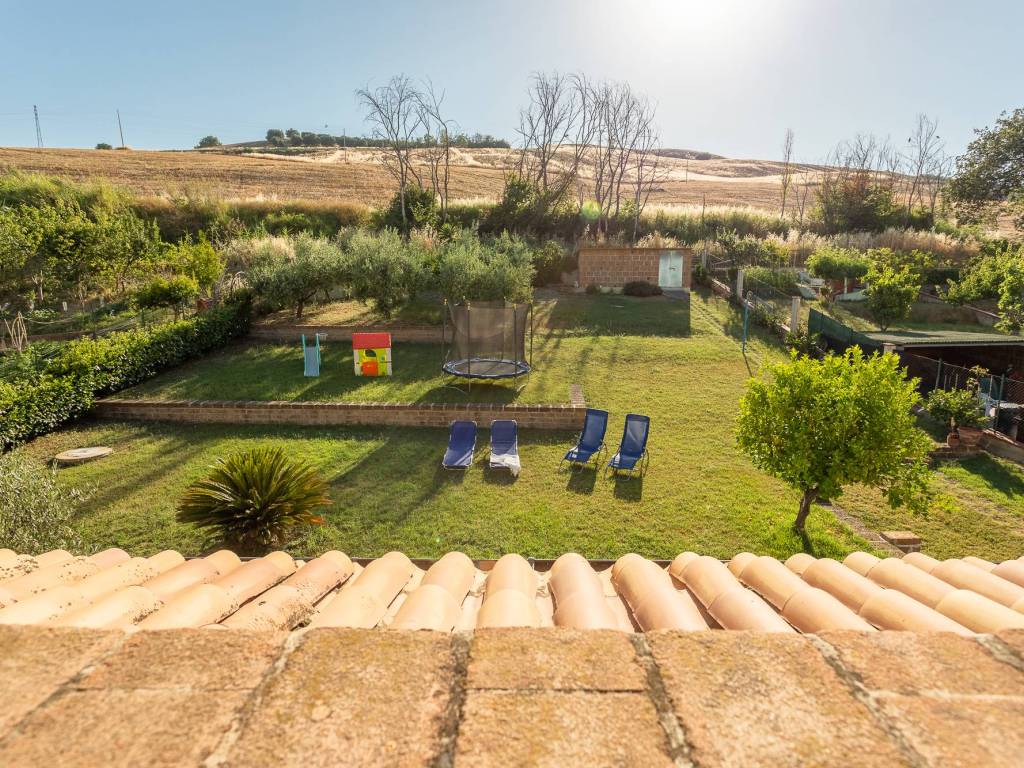 vista dal balcone delle camere