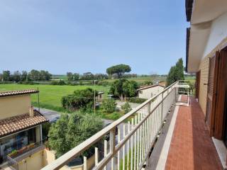 Vista dal balcone