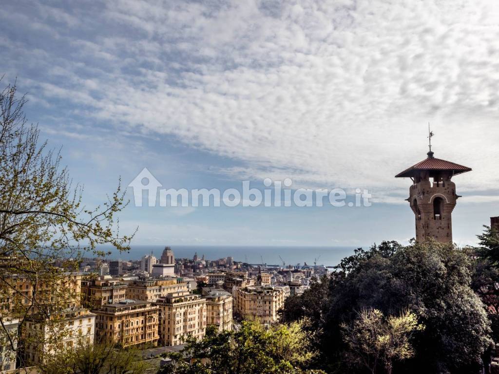 vista verso la città