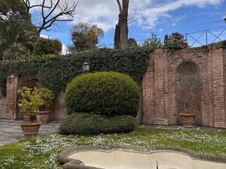 fontana retro giardino