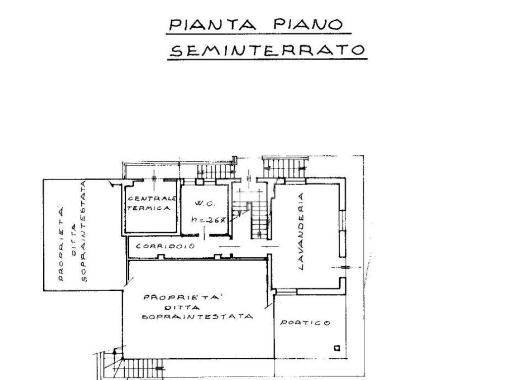 planimetria seminterrato