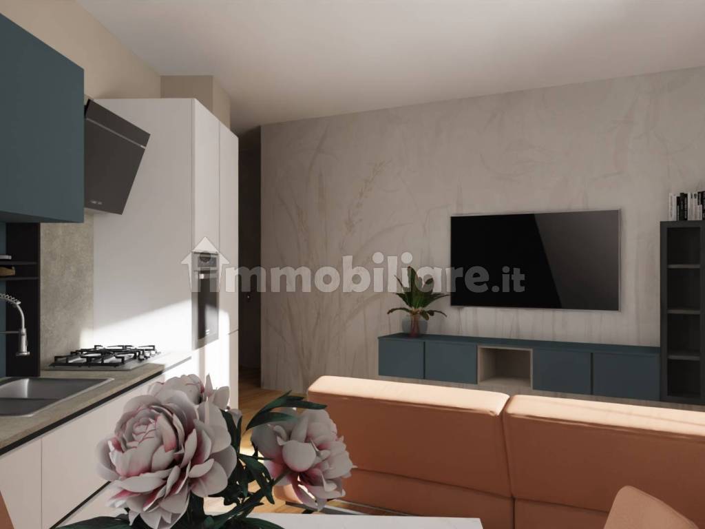 render cucina con modifica