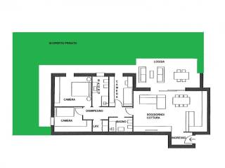 piantina appartamento p t 1