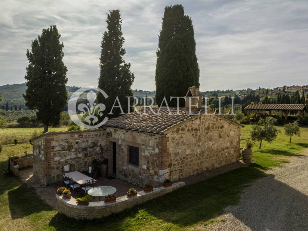 Casale in Pietra panoramico a San Quirico d Orcia