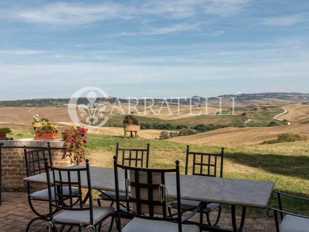 Casale in Pietra panoramico a San Quirico d Orcia