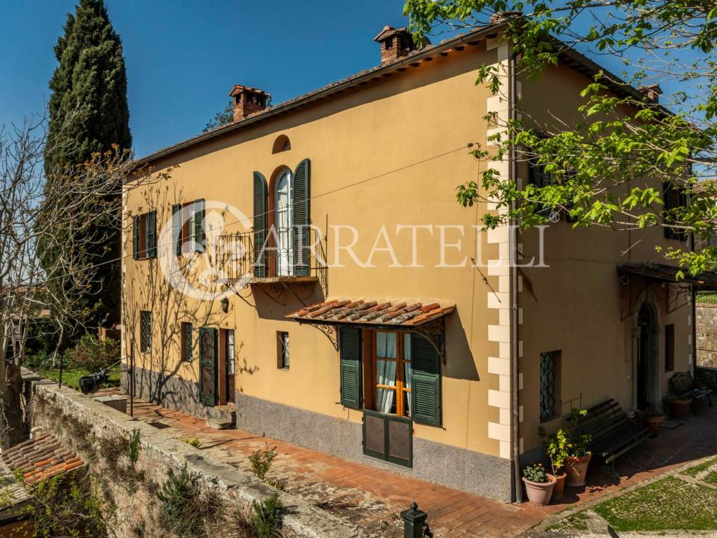 Città della Pieve storica villa con giardino