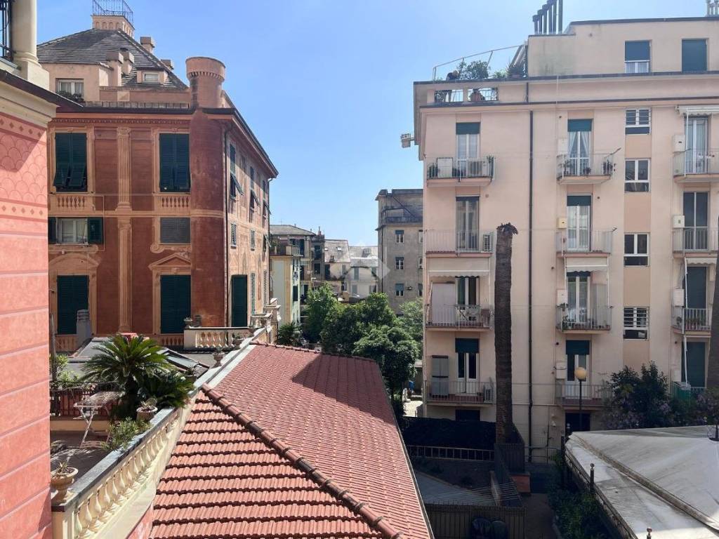 vista dal balcone