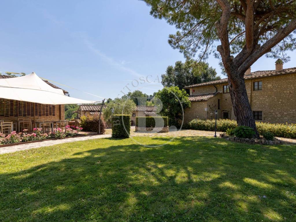 San Gimignano, azienda agrituristica con piscina,