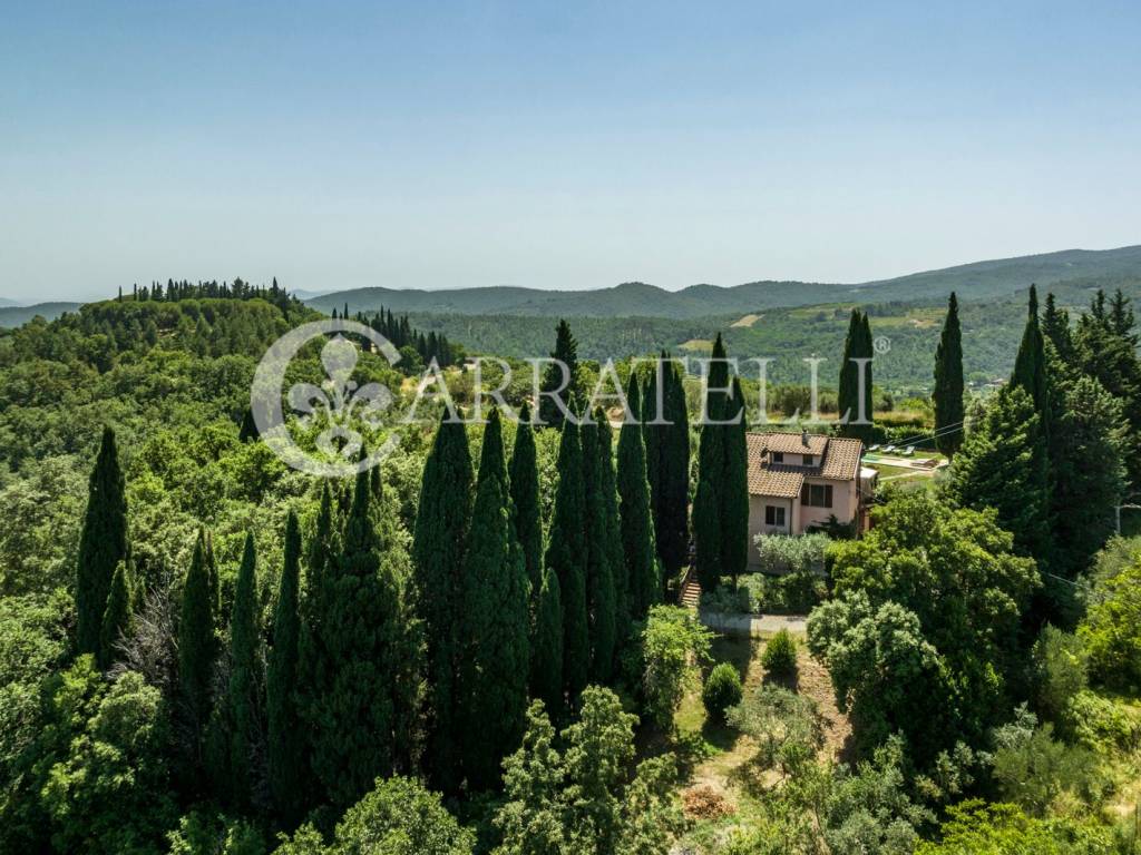 Villa con piscina sulle colline di Capolona