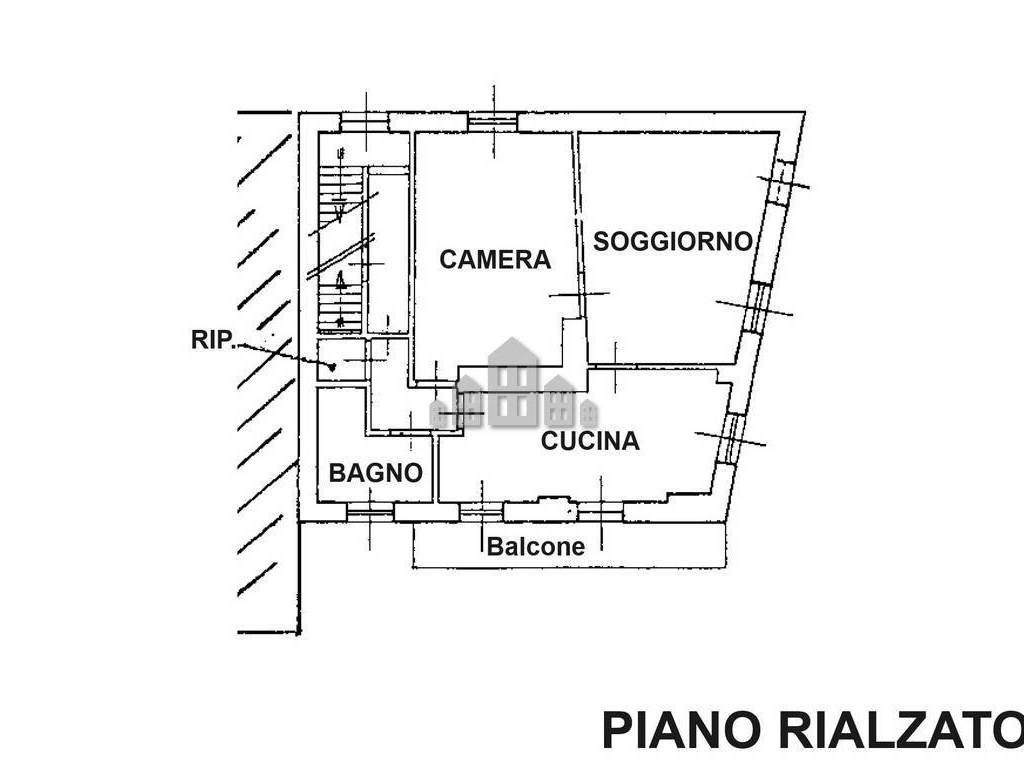 Planimetria piano rialzato