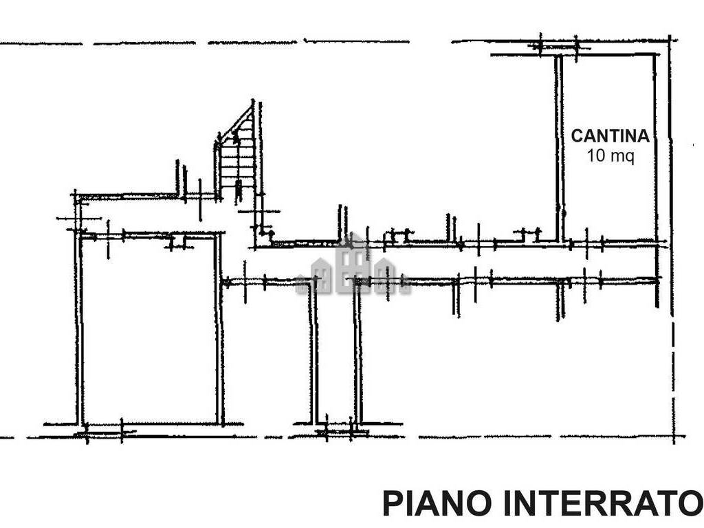 Planimetria piano interrato