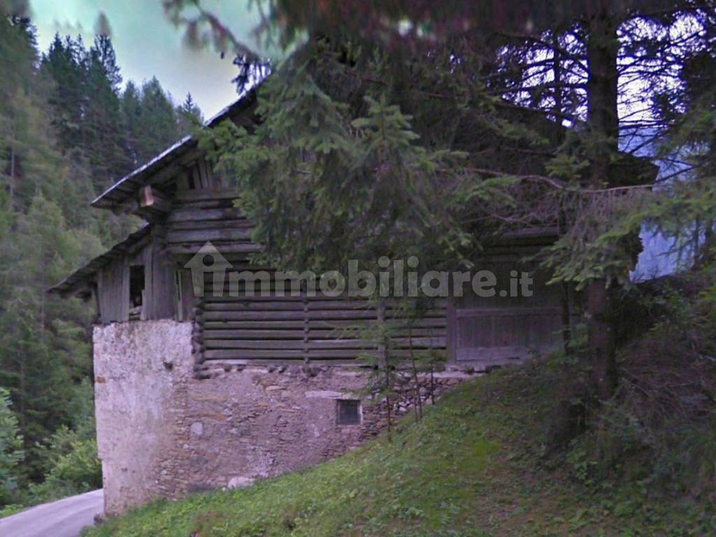 rustico auronzo di cadore vista retro