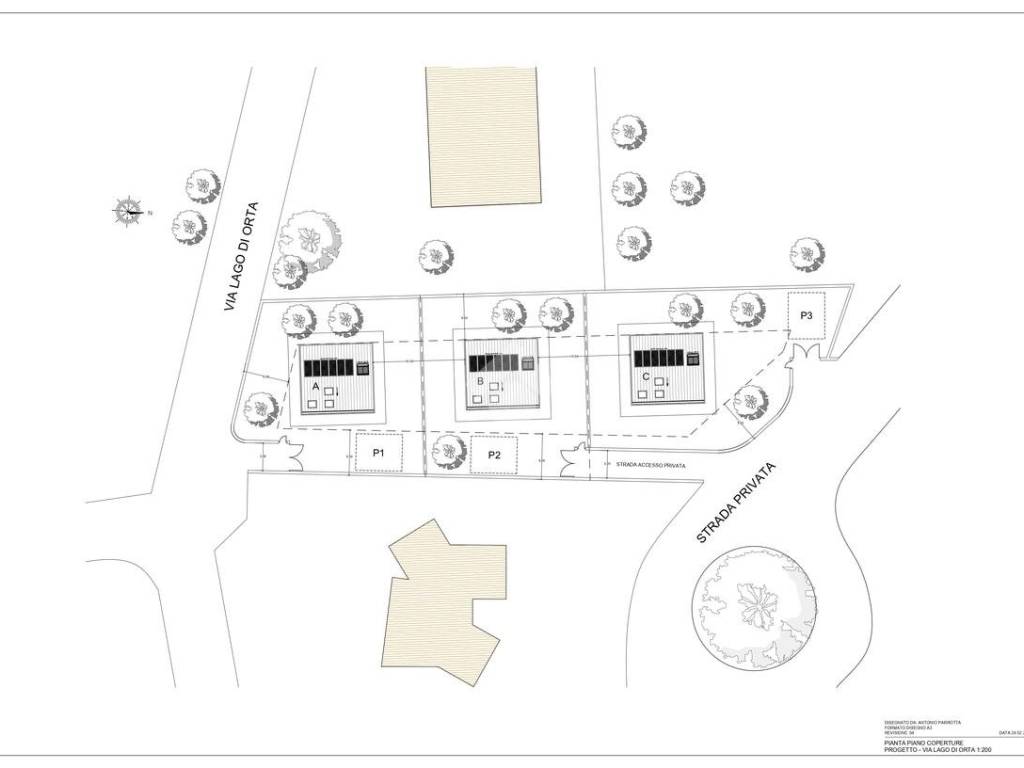 Progetto Via Lago di Orta - Pianta Coperture_page-0001