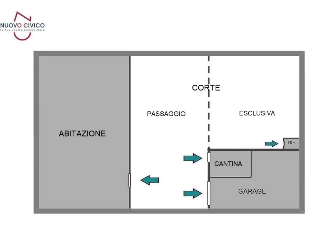 nuovo civico casa di corte planimetria2