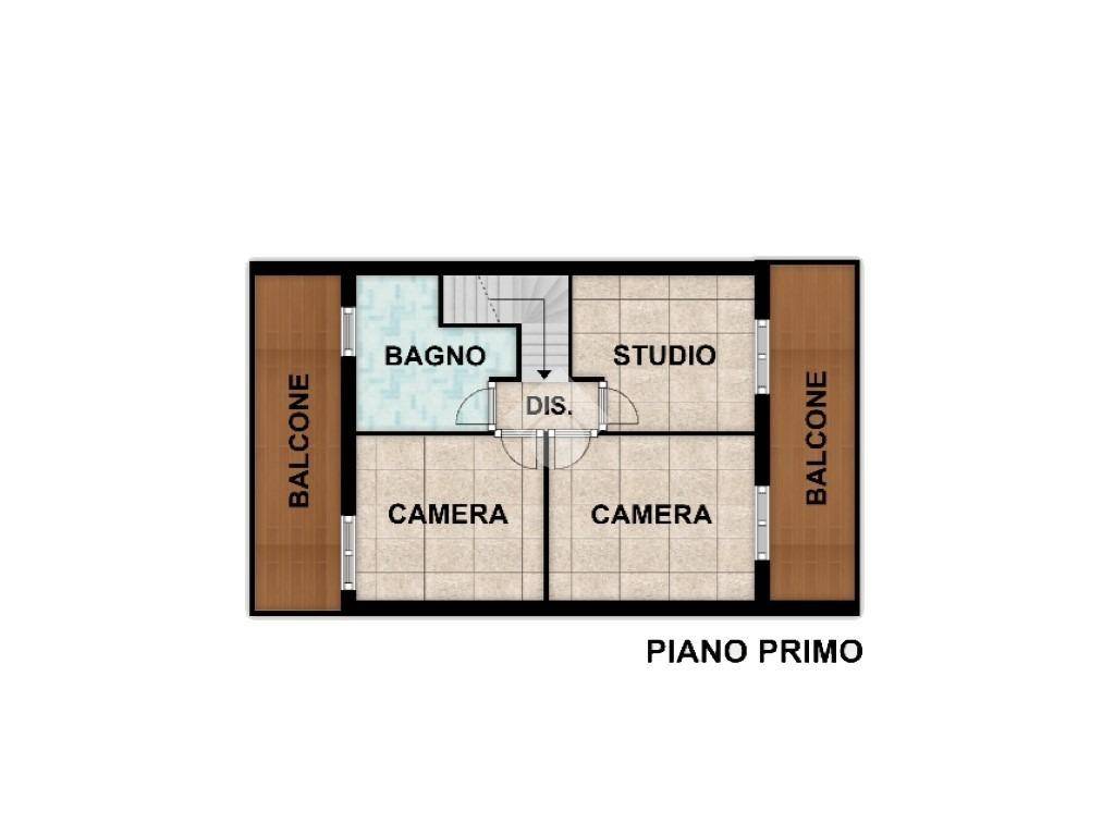 planimetria piano primo