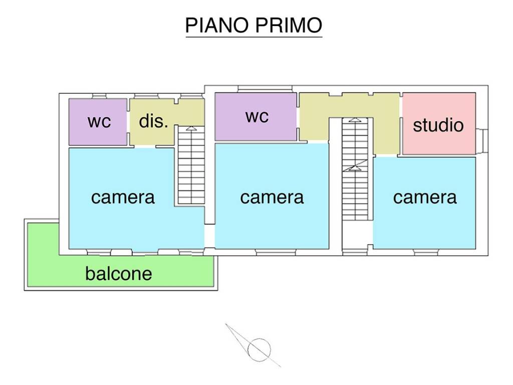 PLANIMETRIA CASA P1