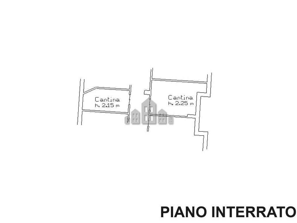 Planimetria piano interrato