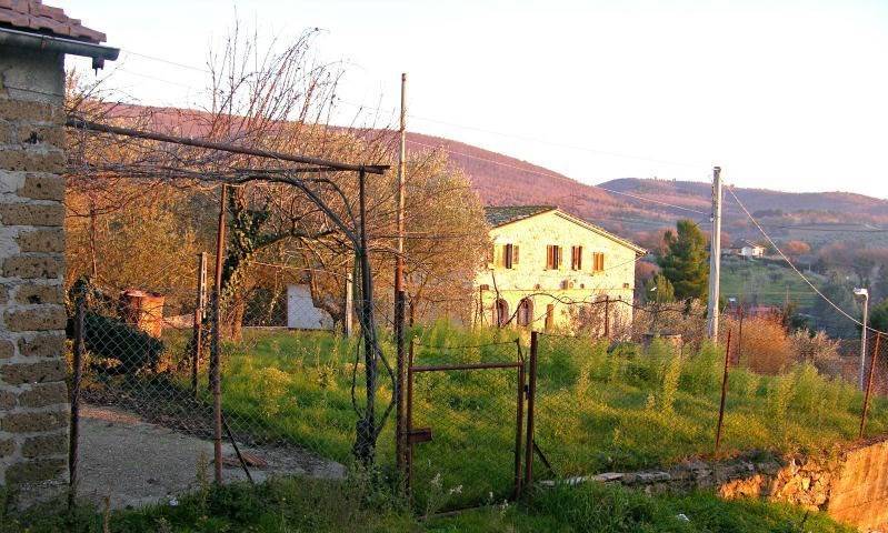 vista terrazza con giardino